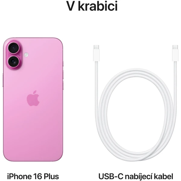 Apple iPhone 16 Plus 128GB růžový - Mobilní telefony - Obrázek d4b5729b2e604cbf9fe0522a525bdaab