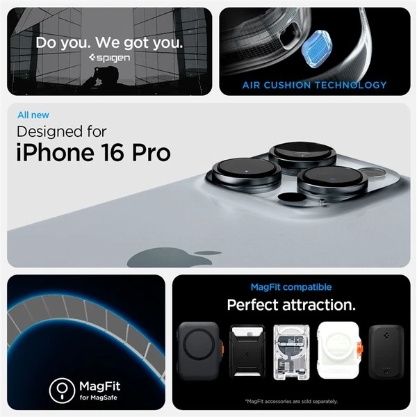 Spigen Ultra Hybrid MagSafe kryt iPhone 16 Pro zero one natural titanium - Pouzdra - Obrázek d4e495ca5d9447349964defb9ab277e2