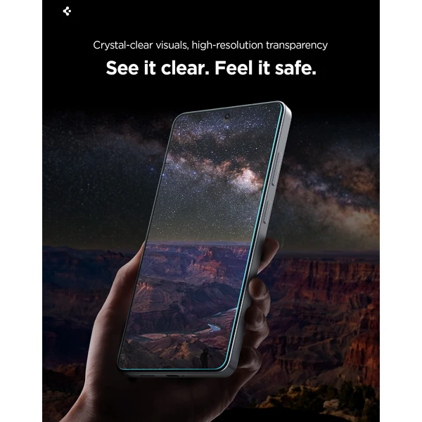 Spigen Glass tR EZ Fit Pro HD sklo Samsung Galaxy S26+ čiré (2ks) - Ochranné folie a skla - Obrázek d4ef88ccbc494287aec7771f11301eb6