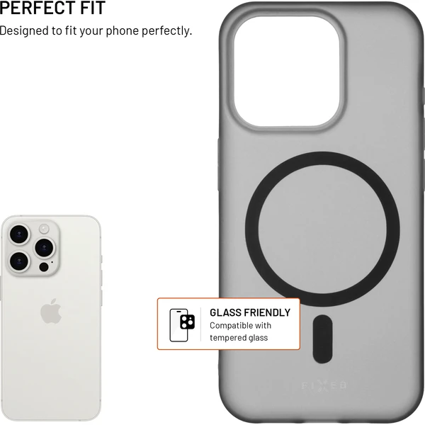 FIXED MagStory TPU kryt s MagSafe Apple iPhone 15 Pro kouřový - Pouzdra - Obrázek d4fcdea8d85c4c5a964feba4f7870b85