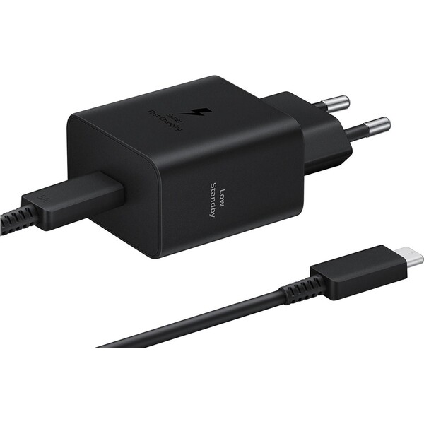 Samsung USB-C 45W nabíječka (EP-T4511XBEGEU) + USB-C kabel černá