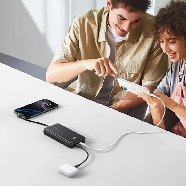 Anker Zolo powerbanka 20000mAh, 22,5W s kabelem USB-C černá - Powerbanky - Obrázek d540f2ec5ec3452aafd653f541240b30