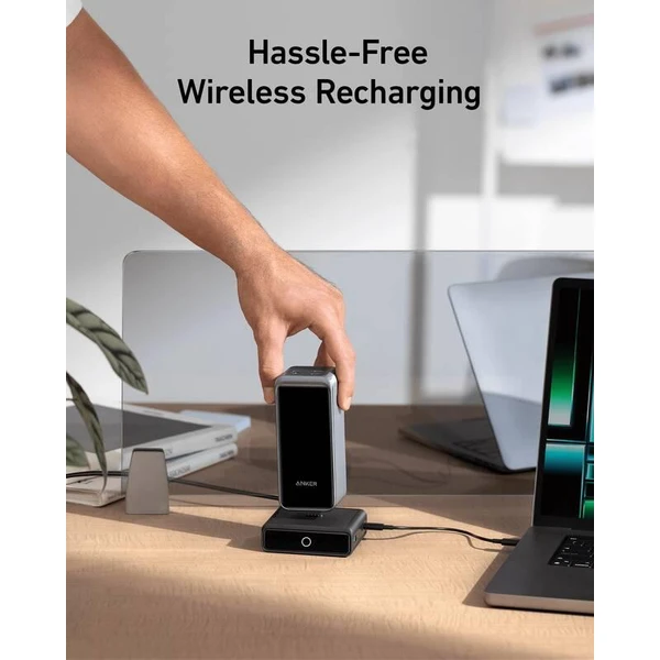 Anker nabíjecí stanice 100W 2xUSB-C, 1xUSB, 1xkonektor pro Prime powerbanku černá - Nabíječky - Obrázek d548c7b2fa6a4f77b78a167ba33195ad