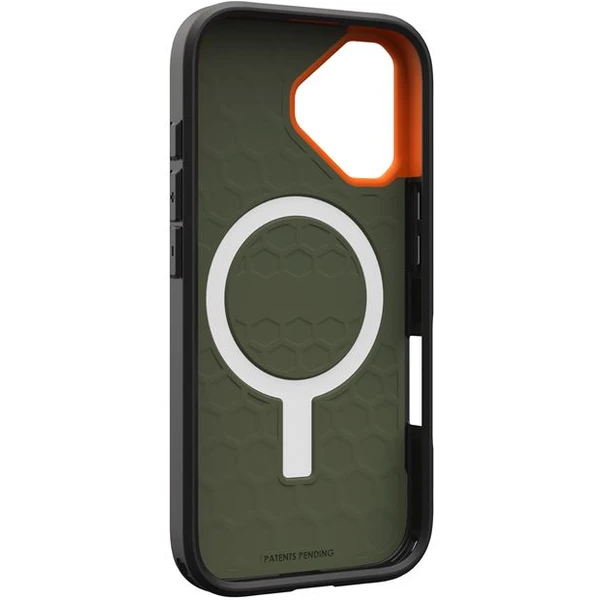 UAG Civilian Magsafe kryt iPhone 17 zelený/oranžový - Pouzdra - Obrázek d54f1b15009a4b57a55c68c3a0dc3297