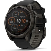 Garmin Fenix 8 Solar 47 mm titan černé - Chytré hodinky