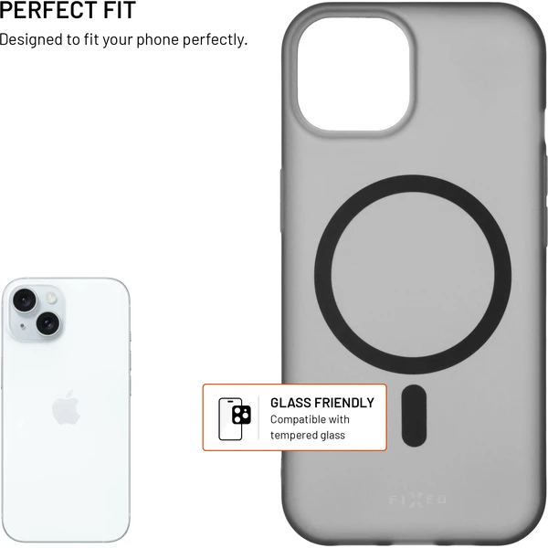 FIXED MagStory TPU kryt s MagSafe Apple iPhone 15 kouřový - Pouzdra - Obrázek d55b5f3bf6654e58a70d749a15dca8d3