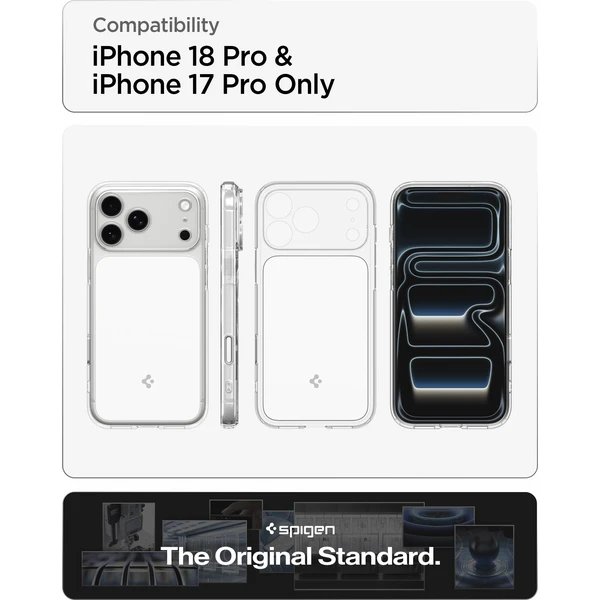 Spigen Ultra Hybrid T MagSafe kryt iPhone 18 Pro/17 Pro glossy white - Pouzdra - Obrázek d566613d837a456c9322a0bea77605b2