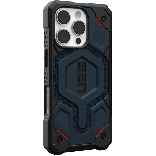 UAG Monarch Pro Magsafe Kevlar kryt iPhone 16 Pro tmavě modrý - Pouzdra - Obrázek d58d652cf049488e9f006c193107ead1