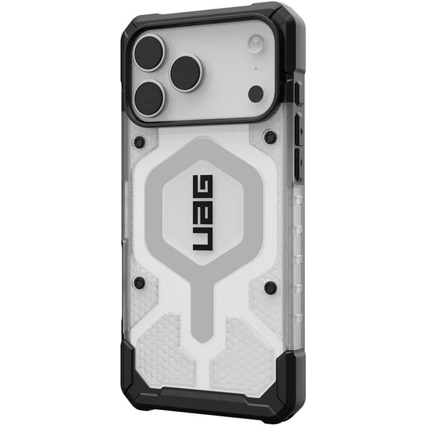 UAG Pathfinder Clear Magsafe kryt iPhone 17 Pro Max čirý/stříbrný - Pouzdra - Obrázek d5a42cf58b48432eb7b6bde640966537