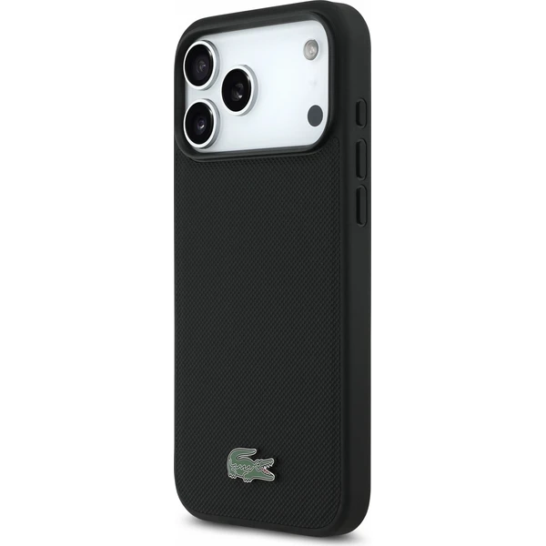 Lacoste PVC Iconic Petit Pique Metal Logo MagSafe kryt iPhone 18 Pro Max černý - Pouzdra - Obrázek d5adea6a33714057922d3dfbd070923c