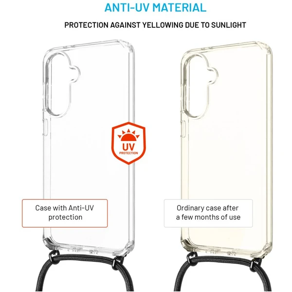 FIXED Pure Neck kryt s černou šňůrkou na krk pro Samsung Galaxy A36 5G/A56 5G - Pouzdra - Obrázek d5ae3880c3974eae88d59e1b9ae0a7bf