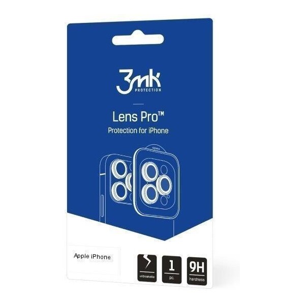 3mk Lens Protection Pro skla na fotoaparát Apple iPhone 16 Pro /16 Pro Max hnědá