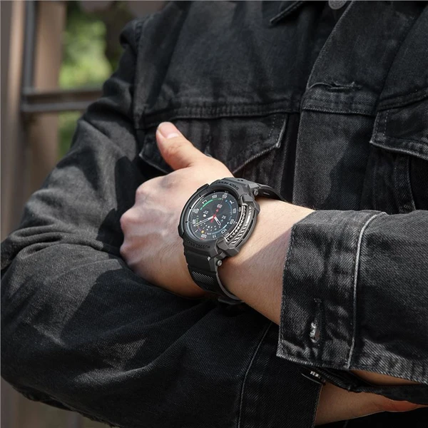 Spigen Rugged Armor Pro kryt s řemínkem Galaxy Watch8 Classic (46mm) matně černý - Pouzdra - Obrázek d5d8c4988b5f423fa31e9bfa6968af8d