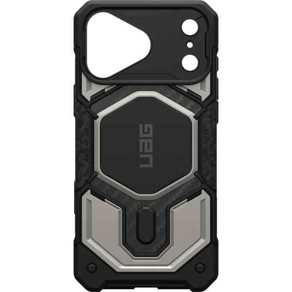 UAG Monarch Pro MagSafe Titanium kryt iPhone 18 Pro Max/17 Pro Max stříbrný - Pouzdra - Obrázek d5f0aa9ac8be410a975b2f530713de39