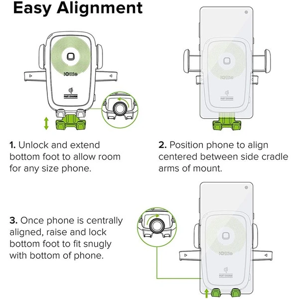 iOttie Easy One Touch 4 držák s Qi Wireless bezdrátovým nabíjením černý - Držáky - Obrázek d5f4cca7446a48029c9046f793ae5d22