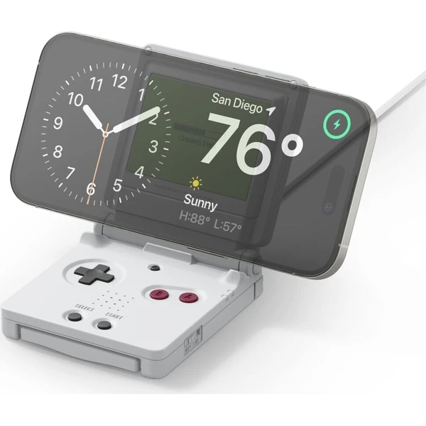 ELAGO Retro W5 Magsafe iPhone stojánek bílý - Držáky - Obrázek d6041e79ac2444fab74feb4877bd746d