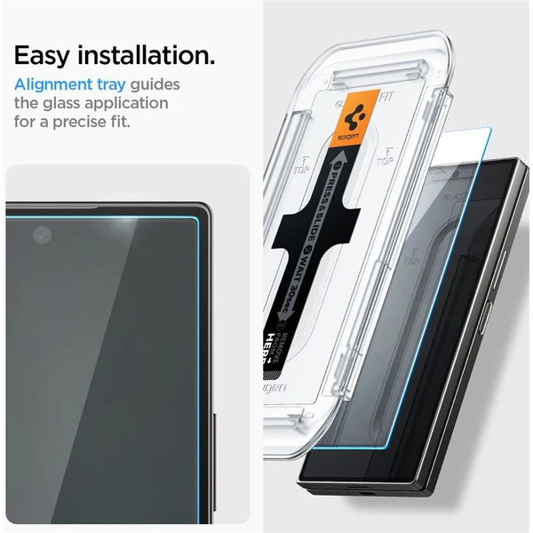 Spigen Glass tR EZ Fit Cover sklo Samsung Galaxy Z Fold6 (2 ks) - Ochranné folie a skla - Obrázek d624e5fcc6fe4e40a4c64680e77b3a2d