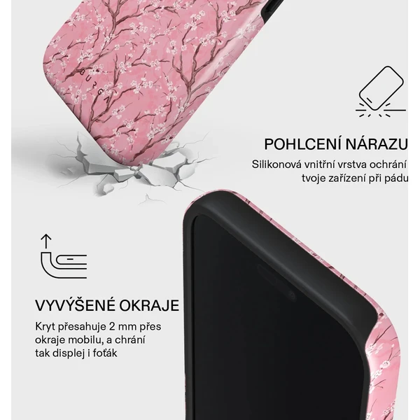 Burga Tough MagSafe kryt iPhone 17 Pro Max Sakura - Pouzdra - Obrázek d6339b35e8594efb9a62de144df9ca17