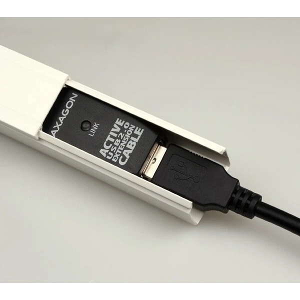AXAGON ADR-215 USB-A/USB-A prodlužovací kabel 15m černý - Kabely a redukce - Obrázek d6b0e7fb3409414183f12e520bd921c3