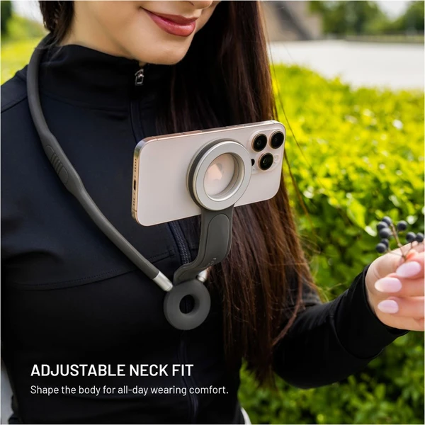 FIXED Creator Neck Phone Holder MagSafe držák na krk šedý - Držáky - Obrázek d6d26d2afaec49f6937cc8ea4cb4652b