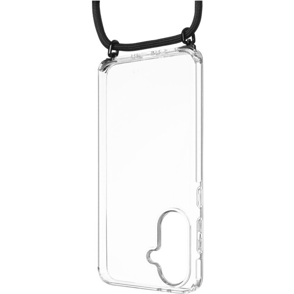 FIXED Pure Neck kryt s černou šňůrkou na krk pro Samsung Galaxy A36 5G/A56 5G