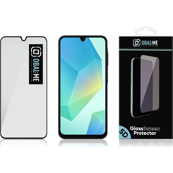 OBAL:ME 5D tvrzené sklo Samsung Galaxy A16 5G černé - Ochranné folie a skla - Obrázek d6f2b18c1a884e81ae3bd2929fddf6a6