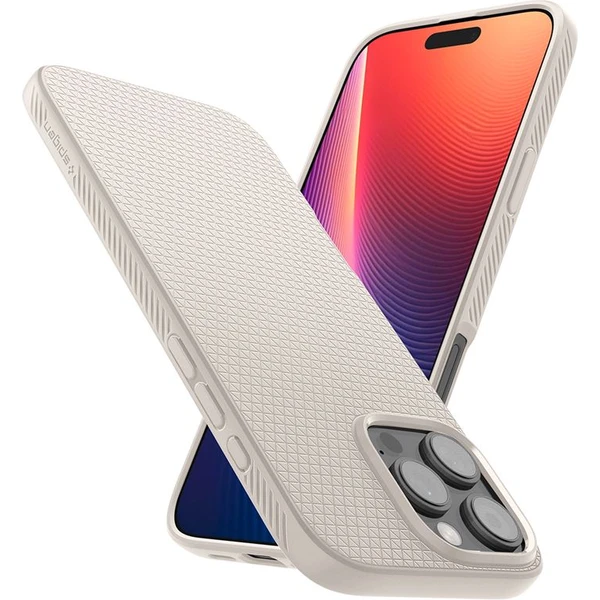 Spigen Liquid Air kryt iPhone 16 Pro Max natural titanium - Pouzdra - Obrázek d704d83a022f46a58aad4ecf1ffeb07f