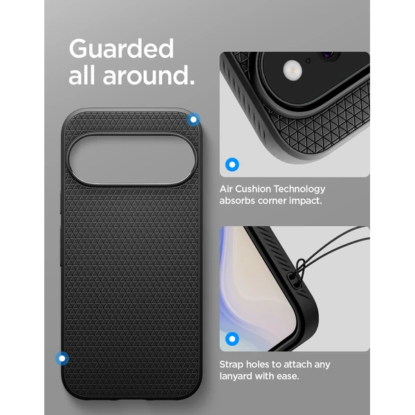 Spigen Liquid Air kryt Google Pixel 11 matte black - Pouzdra - Obrázek d70e298dda8e408fb350baaff2a3f8da