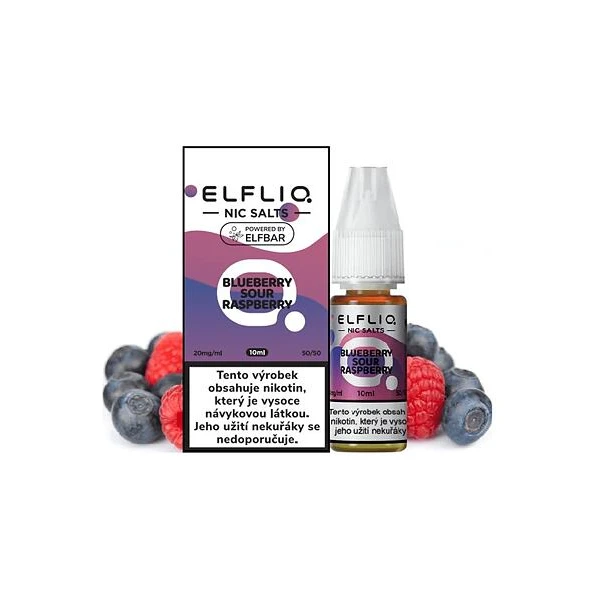 Elfliq Salt Raspberry Borůvka a malina 10ml (10mg) - E-liquidy - Obrázek d78541644e434238bc3395a9c38331ca