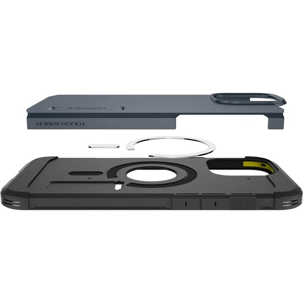 Spigen Tough Armor MagSafe kryt iPhone 16 Pro metal slate - Pouzdra - Obrázek d7a16363e18a4512b48a89649d6e8b42