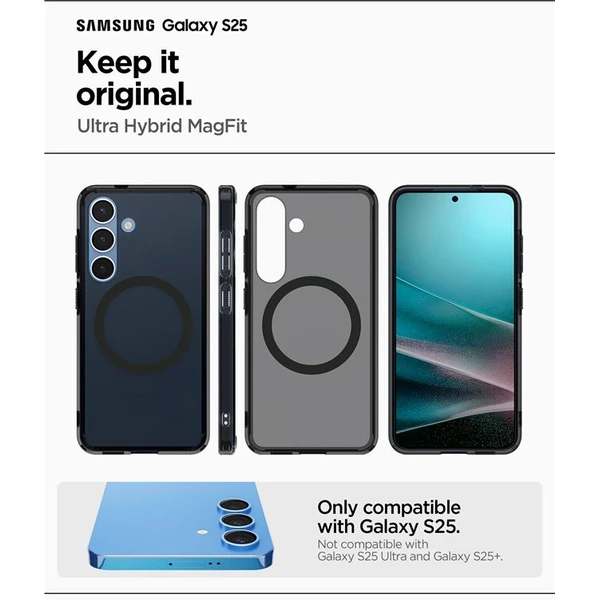 Spigen Ultra Hybrid MagSafe kryt Samsung Galaxy S25 černý - Pouzdra - Obrázek d7a76d5be4b84e37853153a915e20df2