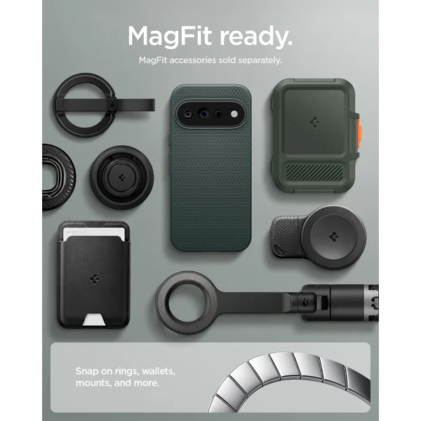 Spigen Liquid Air MagSafe kryt Google Pixel 11 Pro XL abyss green - Pouzdra - Obrázek d7bf5234aeed40aa962c01a2c7d68973