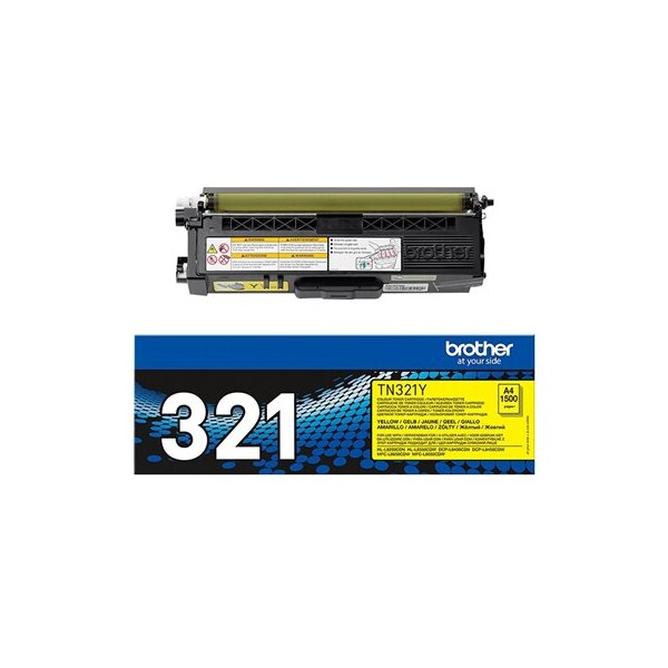 Brother TN321Y Žlutá