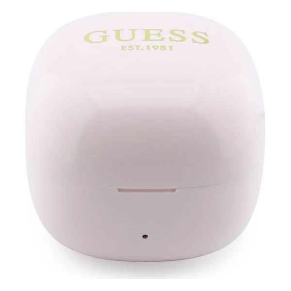Guess Mini Classic Logo OWS bezdrátová sluchátka růžová - Sluchátka - Obrázek d7ce0d81295f4e4f85bdd06aaa5c3559