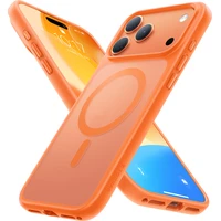 Torras Guardian MagSafe kryt iPhone 17 Pro energy orange - Pouzdra