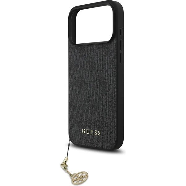 Guess 4G Charm kryt iPhone 17 Pro Max šedý - Pouzdra - Obrázek d8359bbb967d4cbcb566ce2ec6a93762