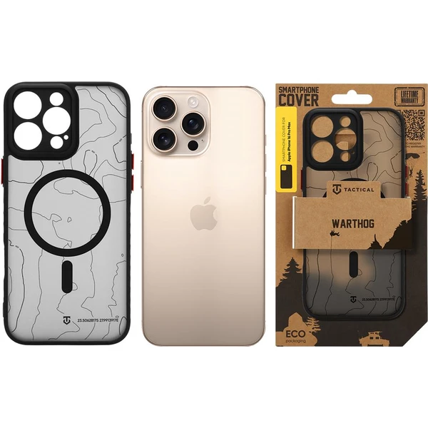 Tactical MagForce Warthog MagSafe kryt Apple iPhone 16 Pro Max Asphalt - Pouzdra - Obrázek d84c292bb67f46fa886274213411ddbb