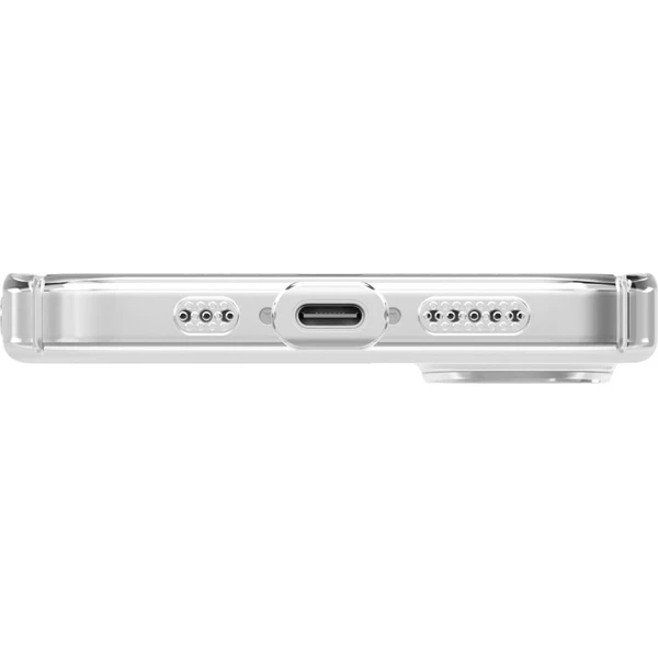 UNIQ Airsuit MagClick MagSafe kryt iPhone 17 Glossy Clear/White - Pouzdra - Obrázek d87d522aa9de415487cd962c25a410eb