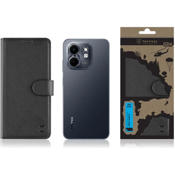 Tactical Field Notes pouzdro Infinix Smart 9 černé - Pouzdra - Obrázek d8970eca6aa84468a9f051abcdf676e6