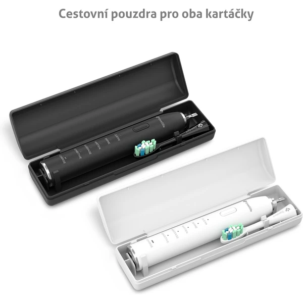 TrueLife SonicBrush Clean30 Duo sonický kartáček bílý/černý - Zubní kartáčky - Obrázek d8a06848a2654024acc40bd41355bedf
