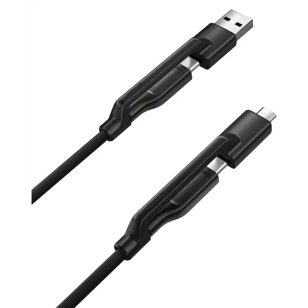 Nomad Kevlar Universal 4v1 napájecí kabel 240W 0,3m černý - Kabely a redukce - Obrázek d8a280eb34794d08802baf104482f5a2