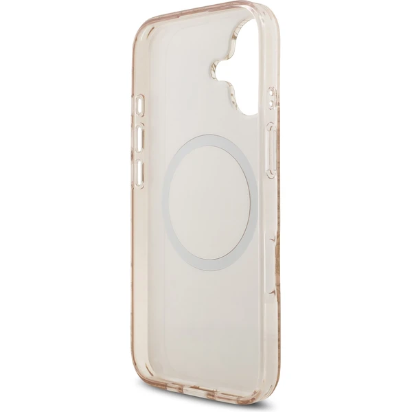 Guess IML Flowers Allover Strap MagSafe kryt iPhone 17 růžový - Pouzdra - Obrázek d8b942691fca40a6ba46a2b32fc48427