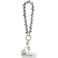 Guess univerzální popruh na ruku Crystals 4G Charm černý - Popruhy a crossbody