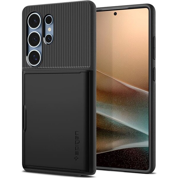 Spigen Slim Armor CS kryt Samsung Galaxy S25 Ultra černý