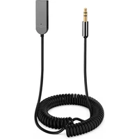 FIXED Signal Alu Bluetooth audio přijímač se zabudovaným mikrofonem  šedý - Bluetooth adaptéry