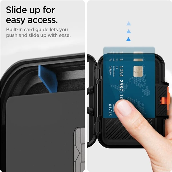 Spigen Lock Fit MagSafe Wallet peněženka černá - Peněženky - Obrázek d949f790627a4c1d8536afa72e334b3a