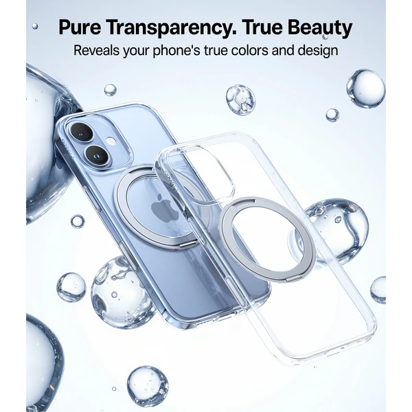 Torras Ostand Pro MagSafe kryt iPhone 17 clear - Pouzdra - Obrázek d964e7ef8fe24029ae905ae82c79630a