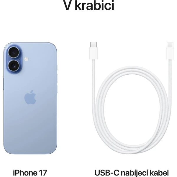 Apple iPhone 17 256GB mlhově modrý - Mobilní telefony - Obrázek d976a3f339ef4204b6f4effc2640d53b
