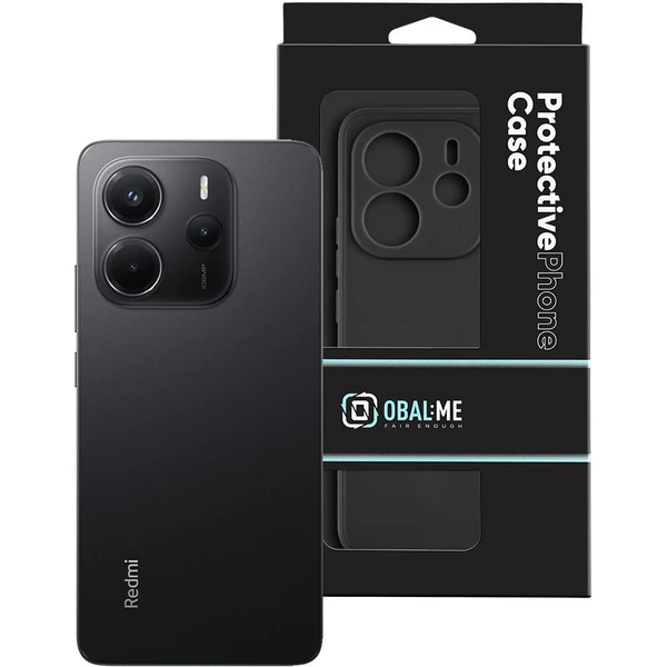 OBAL:ME Matte TPU kryt Xiaomi Redmi Note 14 4G černý - Pouzdra - Obrázek d9785cb1bbb4482ea4f80abc736fb4ea