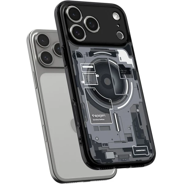Spigen Ultra Hybrid MagSafe kryt iPhone 17 Pro Max zero one black - Pouzdra - Obrázek d9883ad363ff466ba183eae182236feb